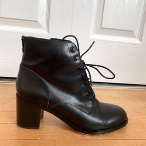 Sam Edelman black heeled boots